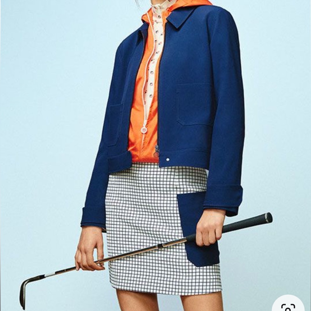 Tory Sport Golf club Jacket size small in Navy!!